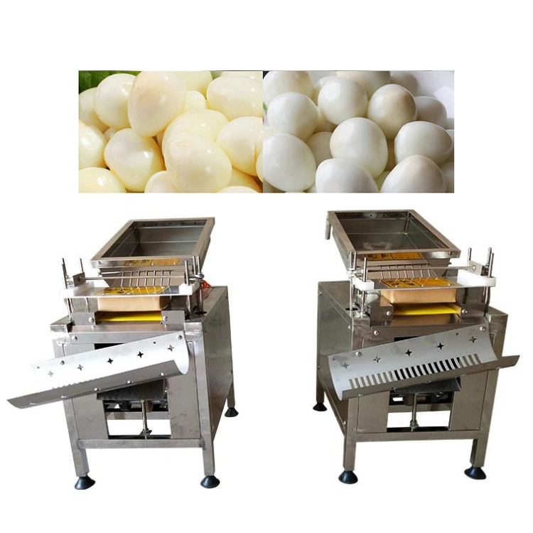 Best Selling Medium Size Automatic Quail Egg Peeler Quail Egg Peeling Shelling Machine for Boiled Quail Eggs