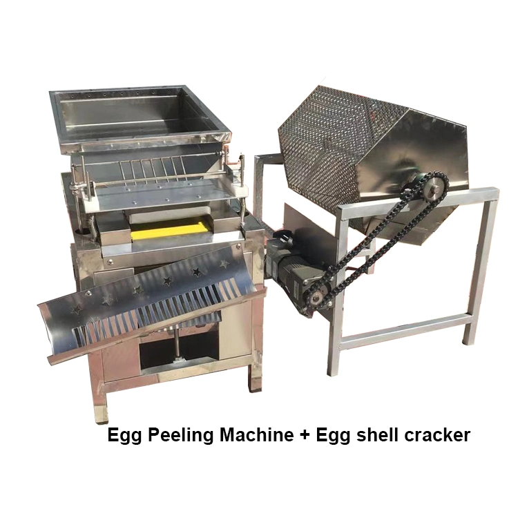 Best Selling Medium Size Automatic Quail Egg Peeler Quail Egg Peeling Shelling Machine for Boiled Quail Eggs