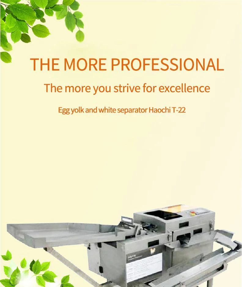 Duck Egg Separator Machine Automatic Egg White and Yolk Separator Egg Breaker Machine Eggs Breaker Separator