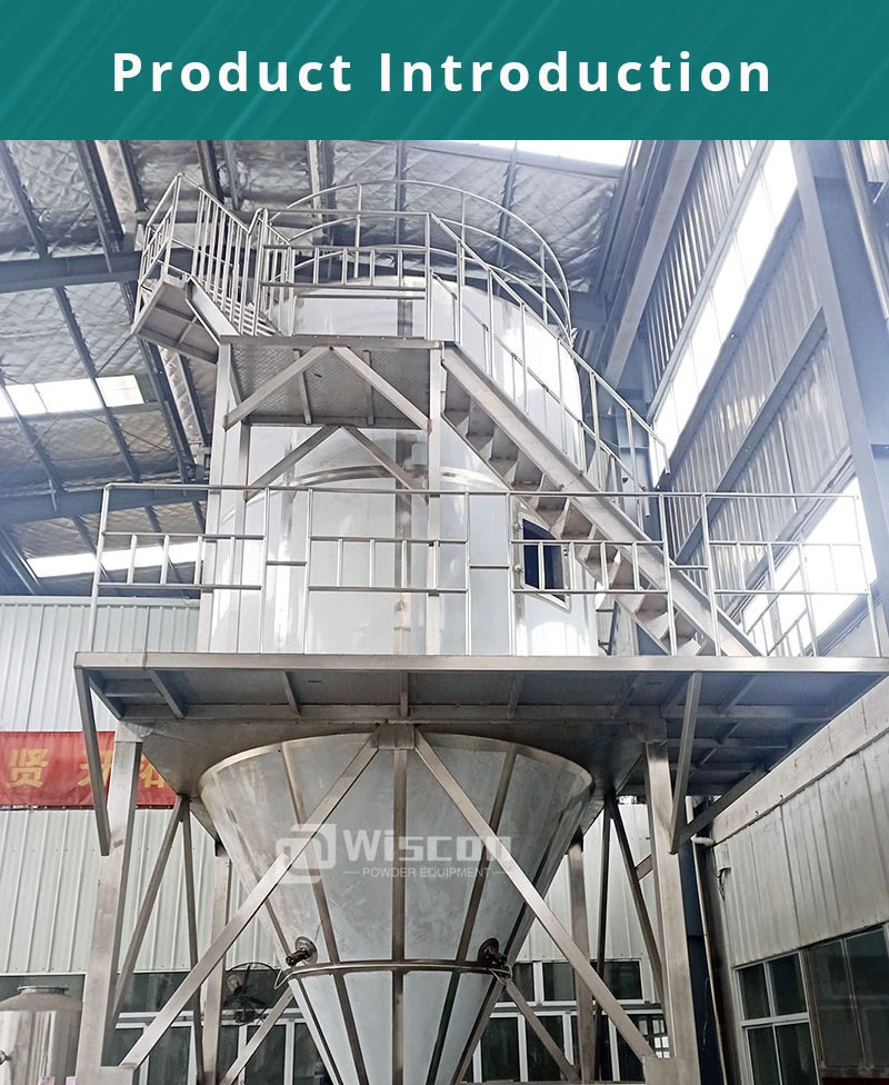 Industrial Chemical Food Powder Making Spray Dryer Drying Machine in Competitive Price for Blood, Milk, Herb Plant Extract, Coffee, Soybean Protein, Egg