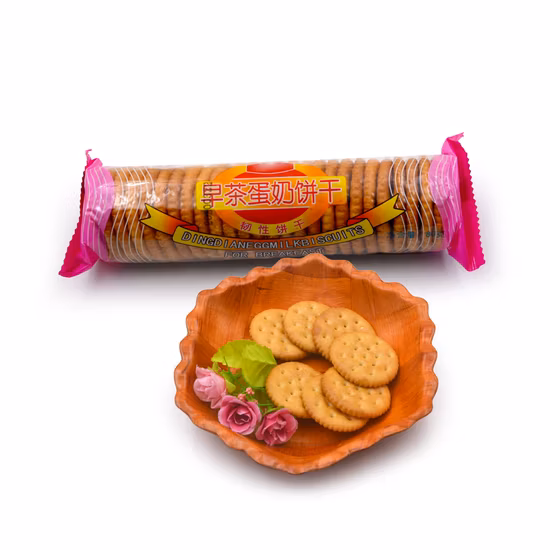 Happy Breakfast Round Egg and Milk Biscuit Cracker