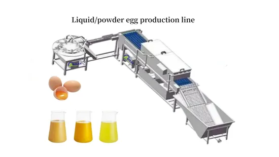 Small Egg Powder Processing Line