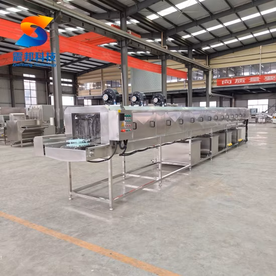 Automatic Plastic Basket Washing Machine/Turnover Box Cleaning Machine Fruit Basket and Egg Basket Washing Machine