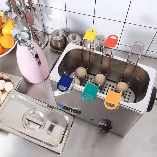Stainless Steel Electric Egg Boiler and Cooker Machine for 8 Eggs