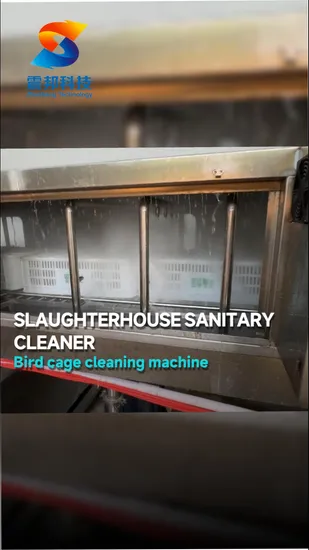 Automatic Plastic Basket Washing Machine/Turnover Box Cleaning Machine Fruit Basket and Egg Basket Washing Machine