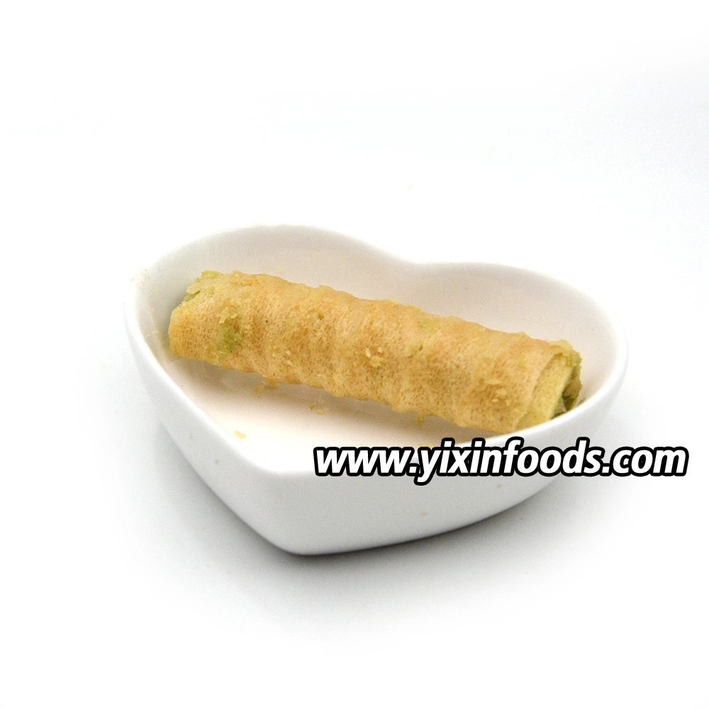 Wholesale Salted Egg Flavor Seaweed Nori Egg Roll Wafer Biscuits
