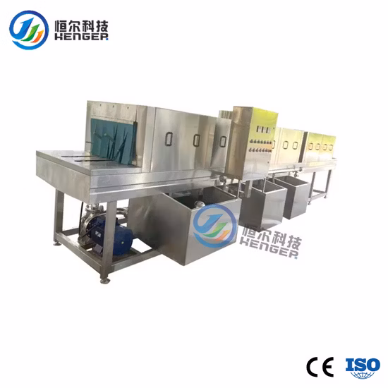 Commercial Fruit Basket Washing Machine/Egg Turnover Trays Cleaning Machine/Plastic Box Washing Machine for Chicken Crates