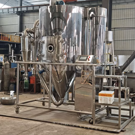 Small Protein Powder Liquid Glucose Juice Coffee Centrifugal Drying Egg Milk Powder Making Machine Spray Dryer Machine