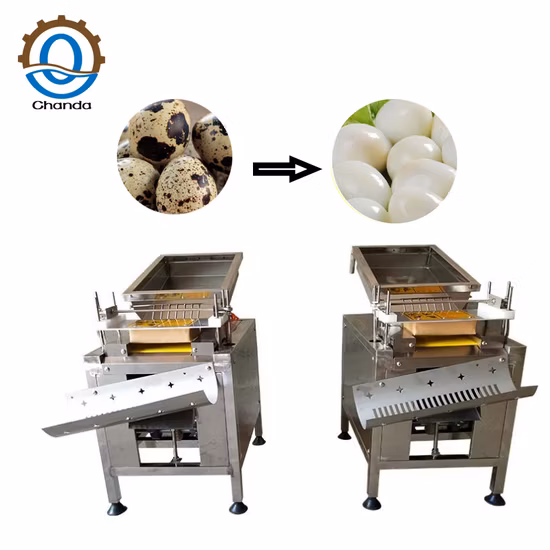 Easy To Operate Quail Egg Shelling Machine / Egg Processing Machine